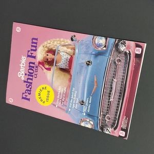 1990 Mattel Barbie Fashion Fun Guide Vintage Magazine